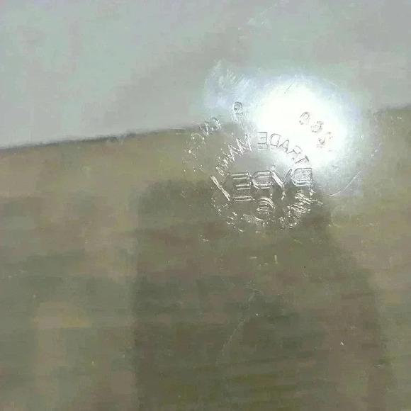 Vintage PYREX 9 in 209 pie plate  - clear glass - kitchen - baking - Picture 3 of 4